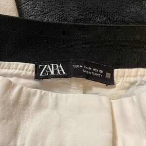 Zara White Pants